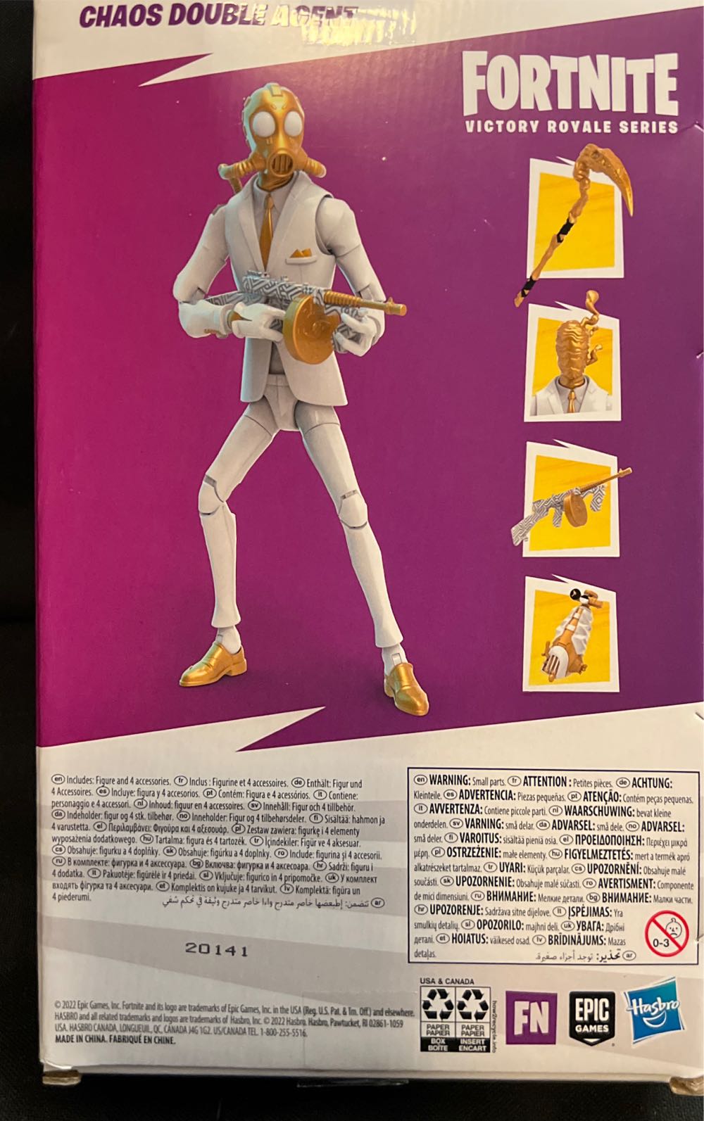 Chaos Double Agent - Hasbro (Victory Royale Series) action figure collectible [Barcode 5010994140953] - Main Image 2