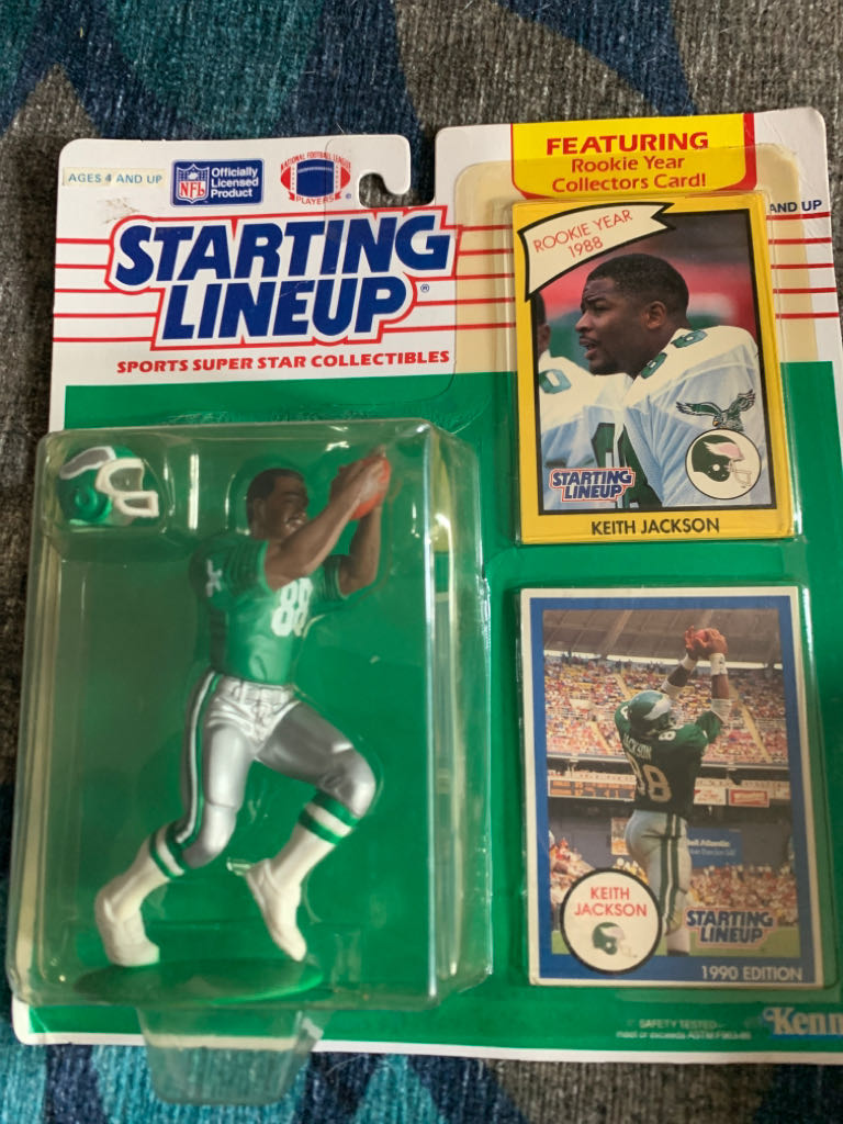 Keith Jackson - Hasbo / Kenner (FOOTBALL) action figure collectible [Barcode 076281731728] - Main Image 1