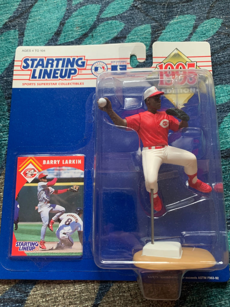 Barry Larkin - Hasbo / Kenner (Baseball) action figure collectible [Barcode 076281686479] - Main Image 1
