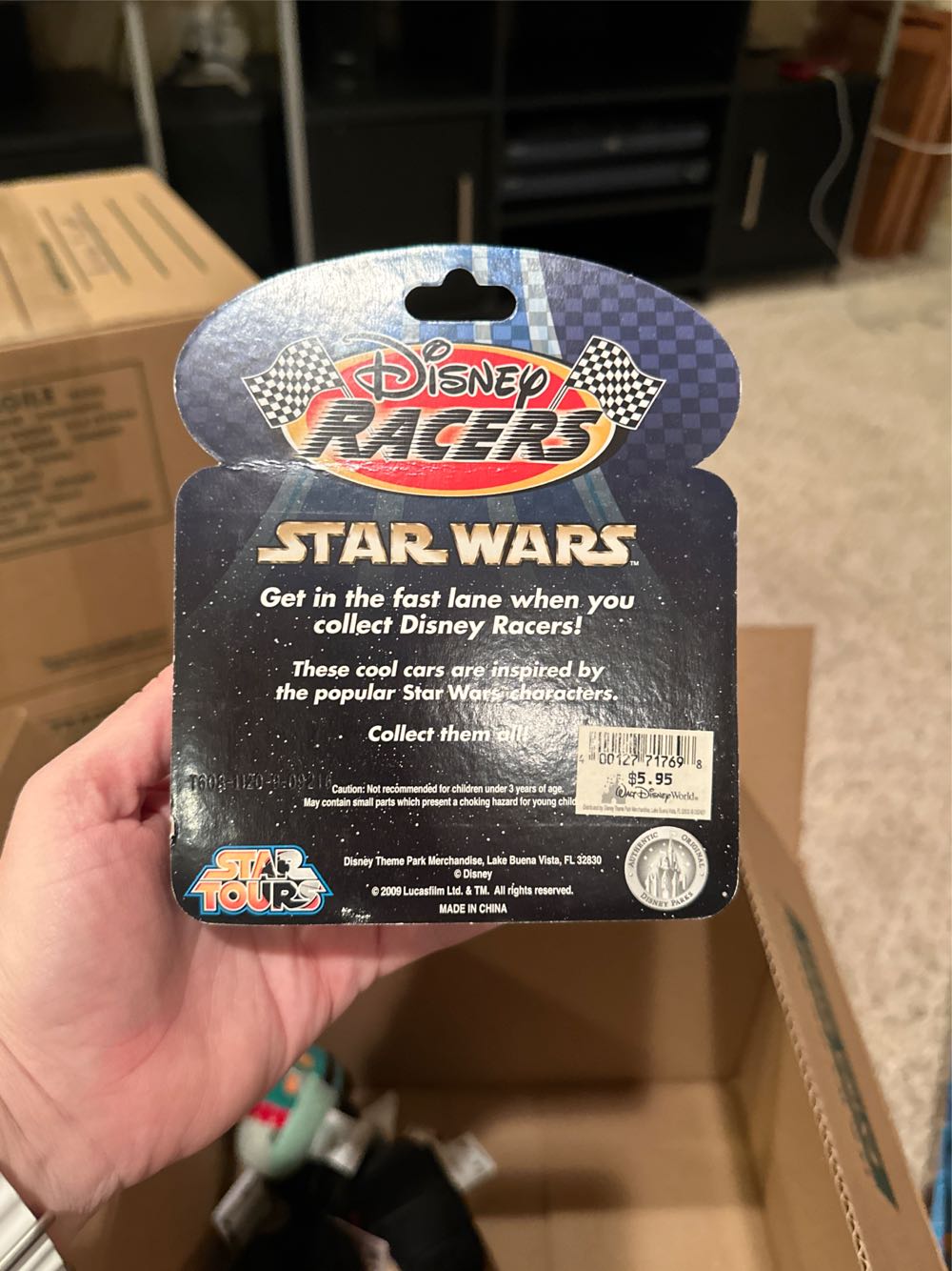 Disney Racers Boba Fett  action figure collectible - Main Image 2