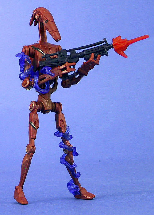 Battle Droid (Arena Battle - Red) - Hasbro (Star Wars - Saga) action figure collectible [Barcode 076930848654] - Main Image 2