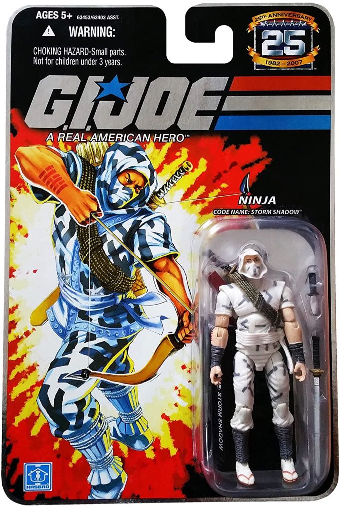 Storm Shadow v22 - Hasbro (G.I. Joe: 25th Anniversary) action figure collectible - Main Image 2
