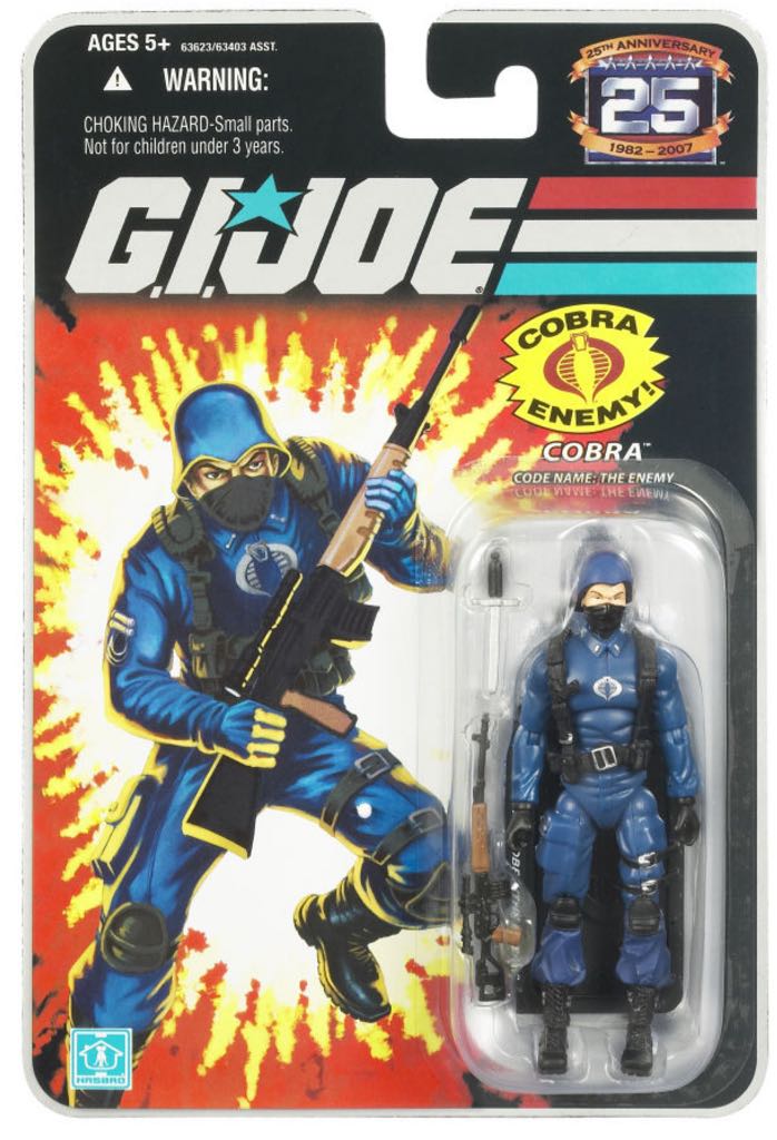 Cobra The Enemy v3 - Hasbro (G.I. Joe: 25th Anniversary) action figure collectible - Main Image 2