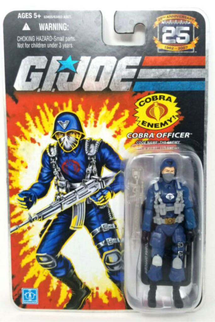 Cobra Officer v4 - Hasbro (G.I. Joe: 25th Anniversary) action figure collectible - Main Image 2