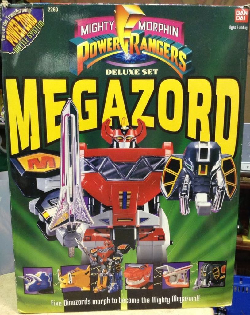 Megazord - Bandai America (Mighty Morphin Power Rangers) action figure collectible - Main Image 2