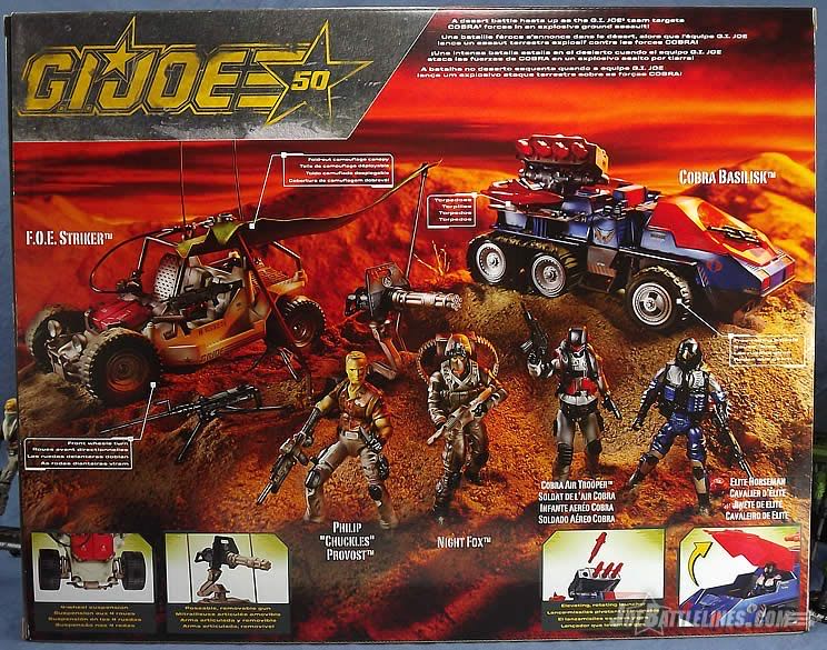 Night Fox v3 - Hasbro (G.I. Joe 50th Anniversary) action figure collectible - Main Image 2
