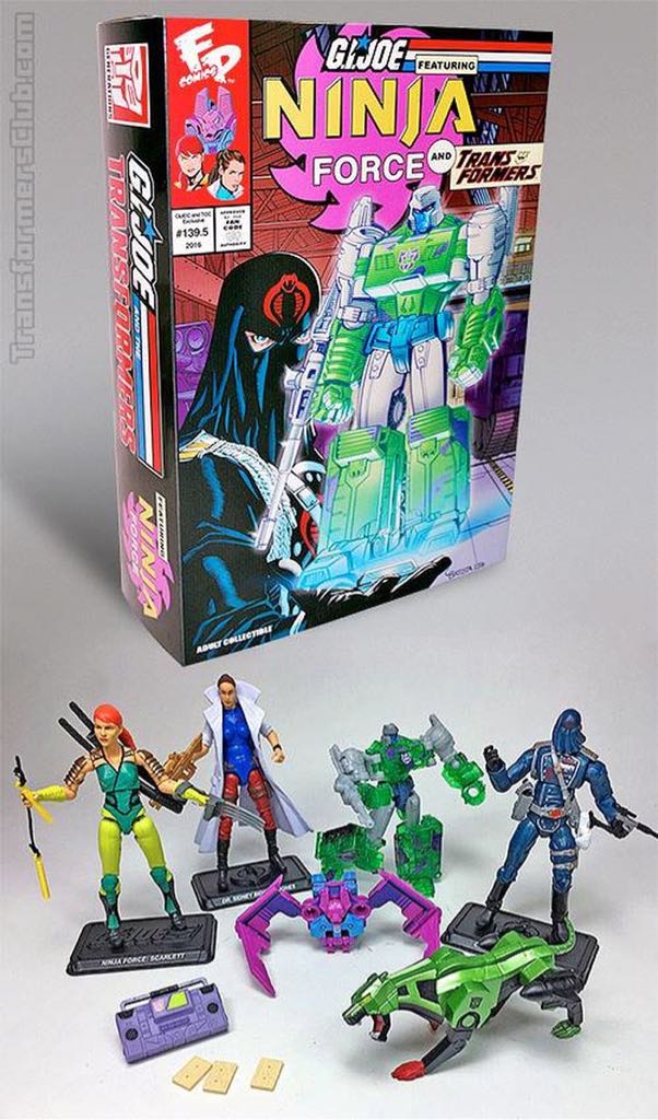 Gi Joe Cobra Commander 2017 - Fun Publications (U - G.I. Joe Convention Sets) action figure collectible - Main Image 2