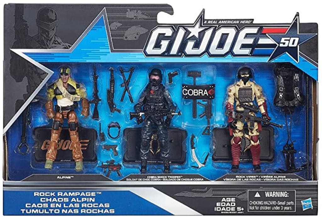 Cobra Shock Trooper v1 - Hasbro (G.I. Joe 50th Anniversary) action figure collectible - Main Image 2