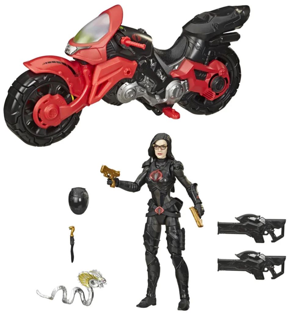 Baroness with C.O.I.L Cycle - Hasbro (G.I. Joe Classified) (G.I. Joe: Classified Series) action figure collectible - Main Image 2