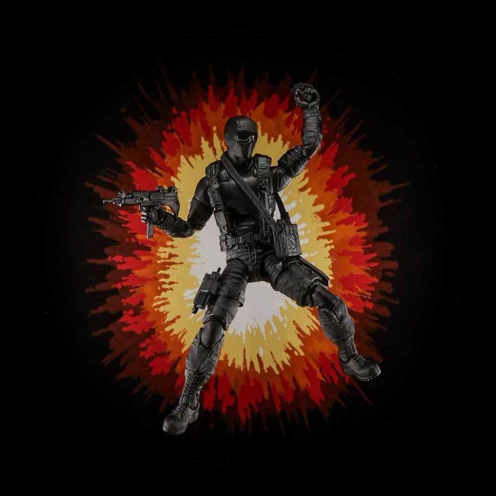 Retro - Snake Eyes - Hasbro (G.I. Joe: Classified Series) action figure collectible - Main Image 3
