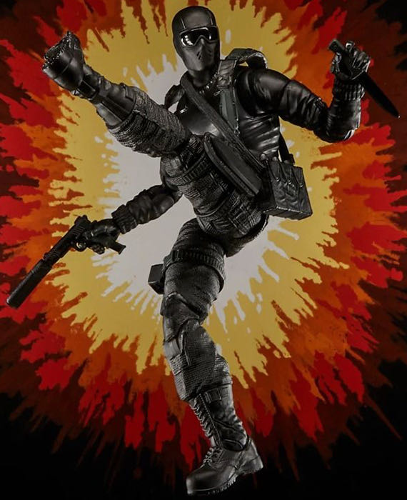 Retro - Snake Eyes - Hasbro (G.I. Joe: Classified Series) action figure collectible - Main Image 4
