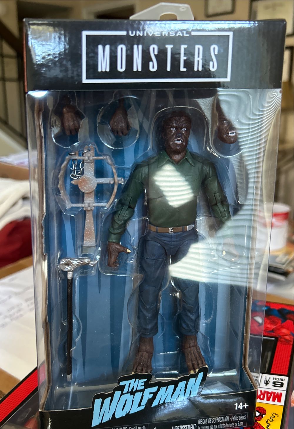 Jada Toys Universal Monsters 6” The Wolfman Action Figure Toys For Kids And Adults - Jada Toys (Universal Monsters) action figure collectible [Barcode 801310319628] - Main Image 2