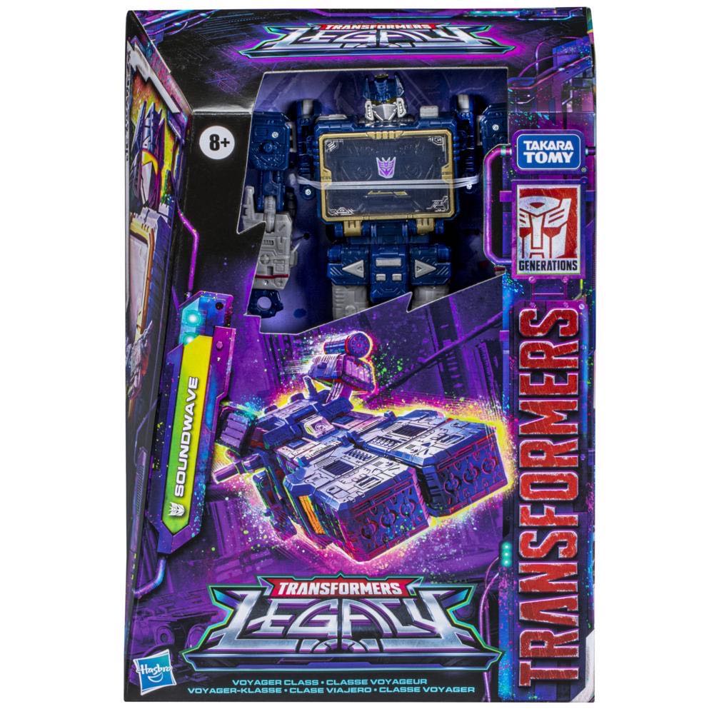 Legacy Voyager Class Soundwave - Hasbro (Transformers) action figure collectible - Main Image 4