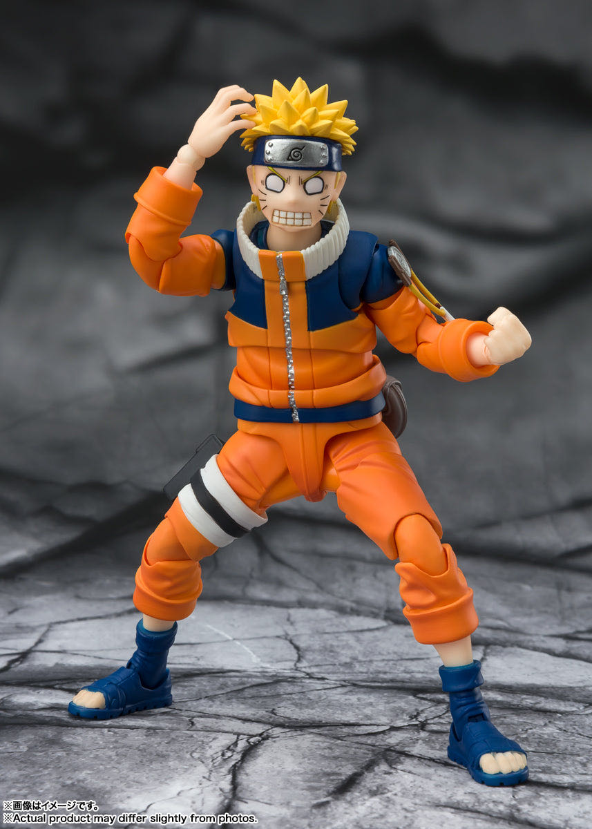Naruto Uzumaki (Most Unpredictable Hyperactive Ninja) - Bandai (S.H. Figuarts) (Naruto) action figure collectible [Barcode 4573102641816] - Main Image 2