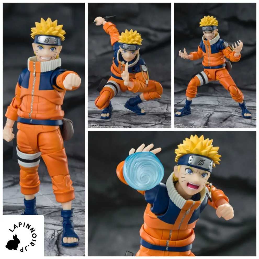 Naruto Uzumaki (Most Unpredictable Hyperactive Ninja) - Bandai (S.H. Figuarts) (Naruto) action figure collectible [Barcode 4573102641816] - Main Image 4