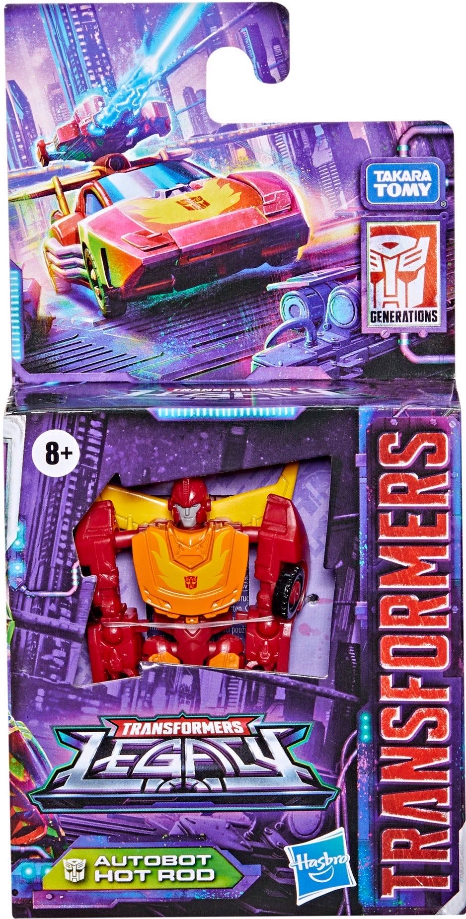 Legacy Core Class Hot Rod - Hasbro (Transformers) action figure collectible - Main Image 3