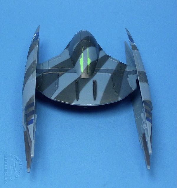 Vulture Droid (Blue Deco) - Hasbro (2005 Revenge of the Sith) action figure collectible [Barcode 653569039754] - Main Image 2