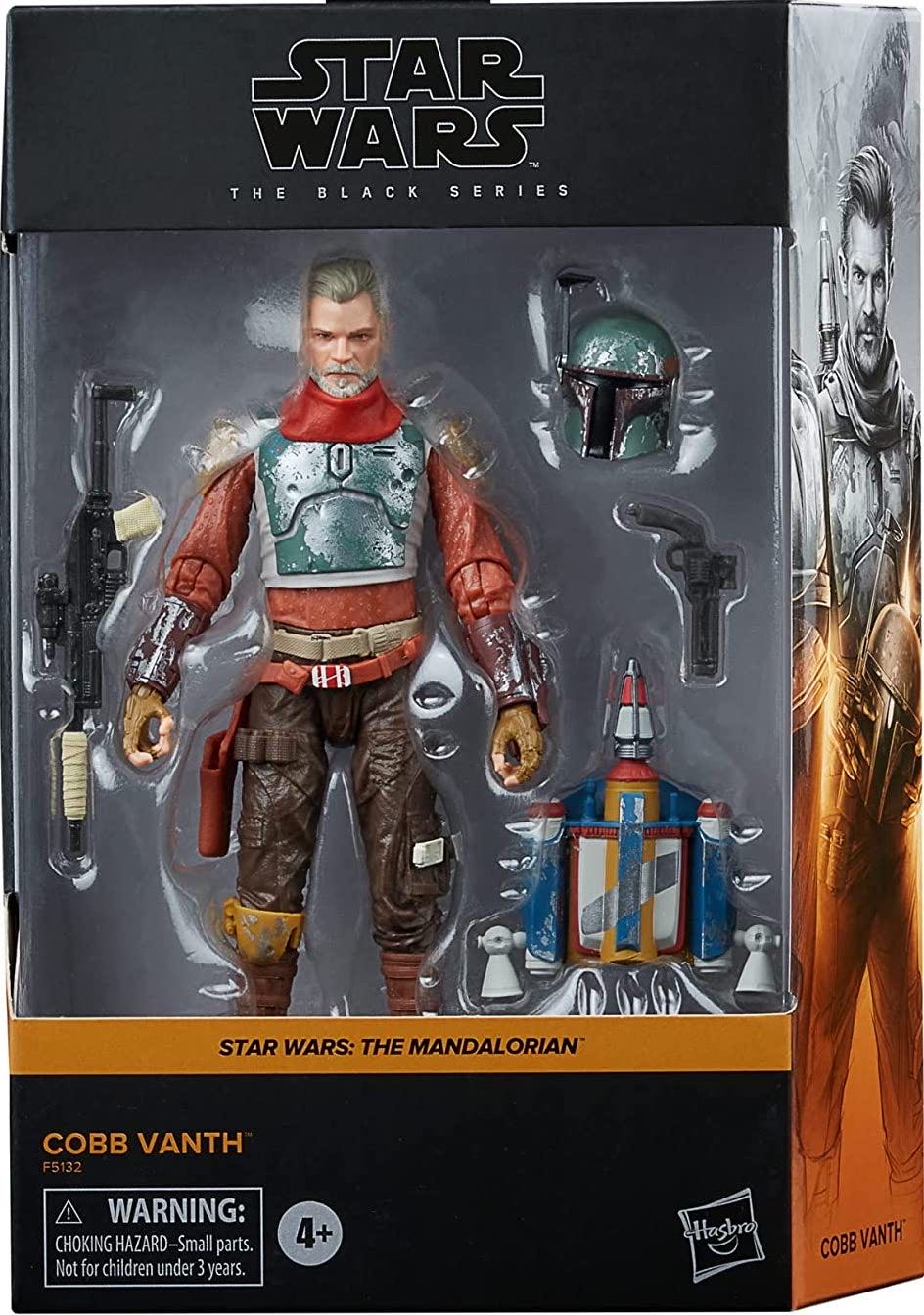 Black Series Cobb Vanth (Mandolorian, The) - Hasbro (Star Wars) action figure collectible - Main Image 4