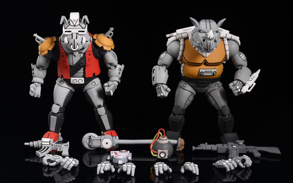 Super Bebop And Mighty Rocksteady - Neca (Teenage Mutant Ninja Turtles) action figure collectible - Main Image 3