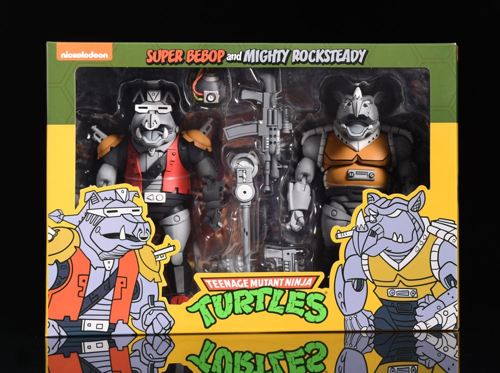 Super Bebop And Mighty Rocksteady - Neca (Teenage Mutant Ninja Turtles) action figure collectible - Main Image 4