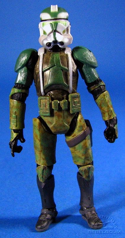 Commander Gree (1st Day of Issue) - Hasbro (Star Wars - Legacy Collection) action figure collectible [Barcode 653569330417] - Main Image 2