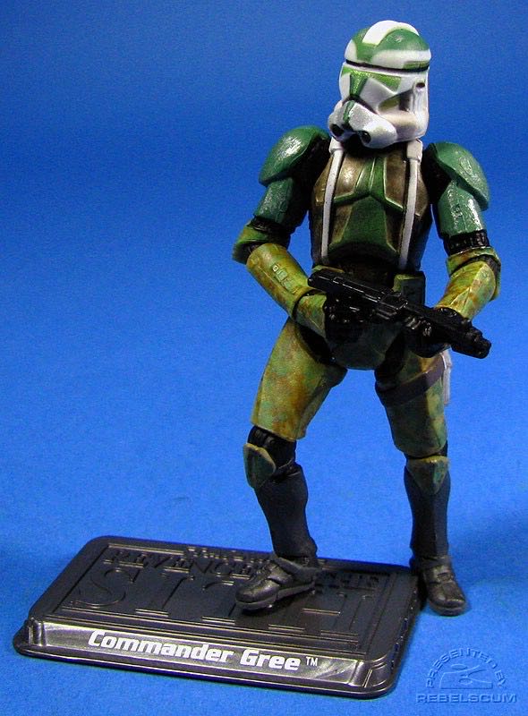 Commander Gree (1st Day of Issue) - Hasbro (Star Wars - Legacy Collection) action figure collectible [Barcode 653569330417] - Main Image 4