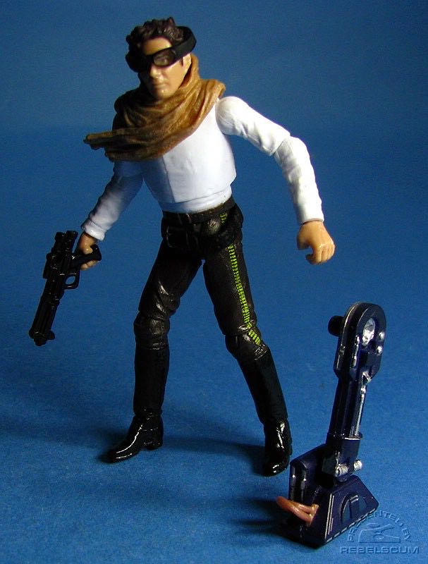 Han Solo (1st Day of Issue) - Hasbro (Star Wars - Legacy Collection) action figure collectible [Barcode 653569330325] - Main Image 3