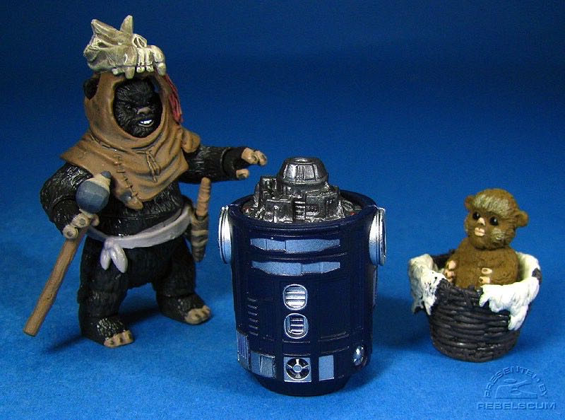 Leektar & Nippet (1st Day of Issue) - Hasbro (Star Wars - Legacy Collection) action figure collectible [Barcode 653569330356] - Main Image 4