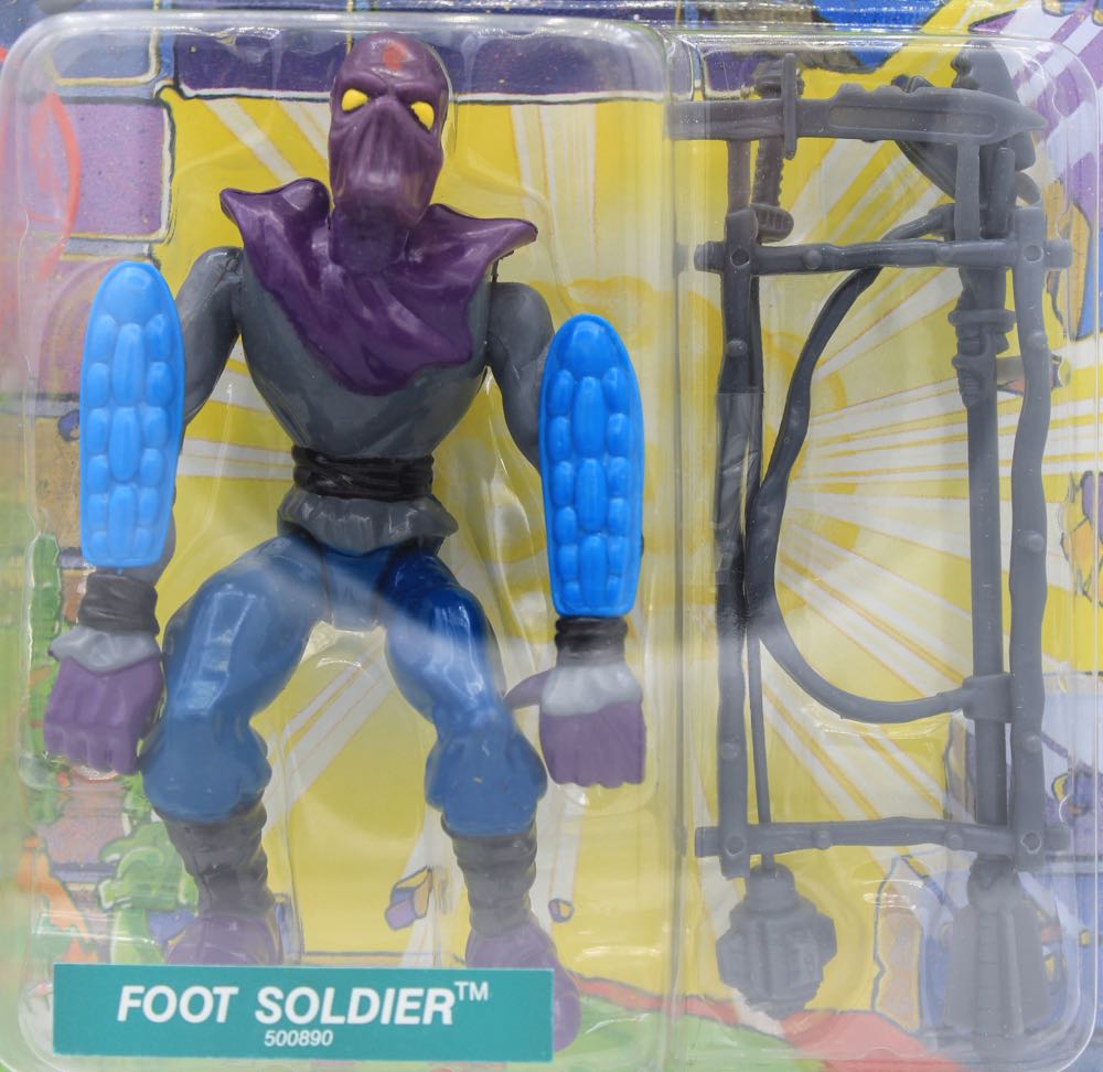 TMNT - Foot Soldier - Playmates Toys (Teenage Mutant Ninja Turtles) action figure collectible [Barcode 043377500094] - Main Image 4