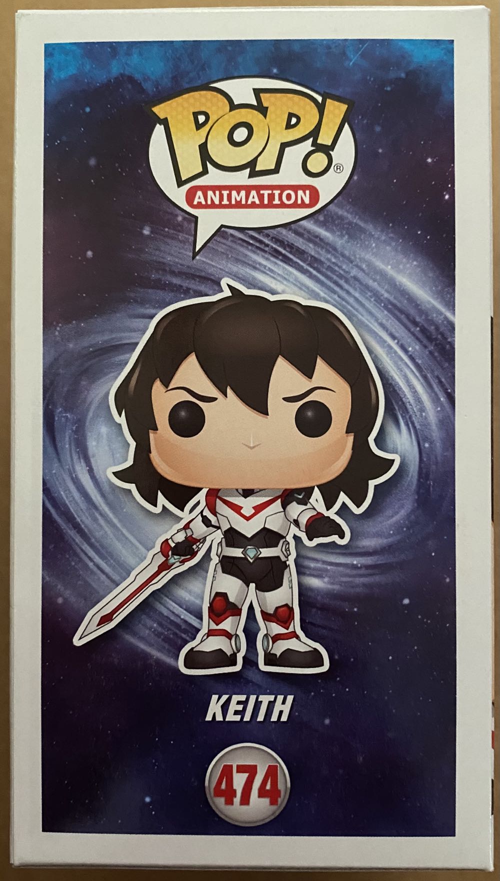 Pop! Animation (Voltron Legendary Defender): #475 Keith - Funko (Voltron Legendary Defender) action figure collectible [Barcode 889698341950] - Main Image 2