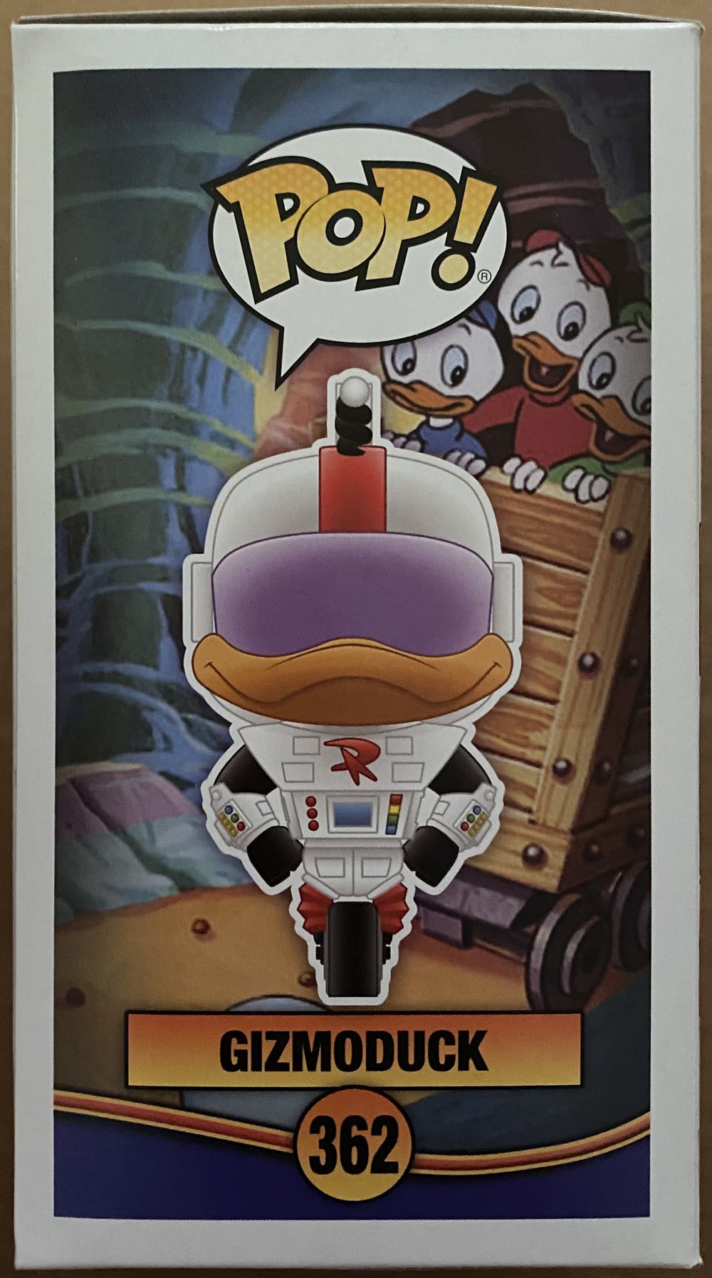 Pop! Television (DuckTales): #362 Gizmoduck - Funko (DuckTales) action figure collectible [Barcode 889698265768] - Main Image 2