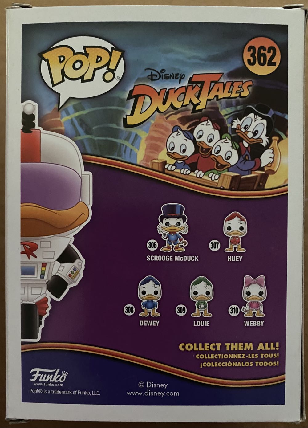 Pop! Television (DuckTales): #362 Gizmoduck - Funko (DuckTales) action figure collectible [Barcode 889698265768] - Main Image 3