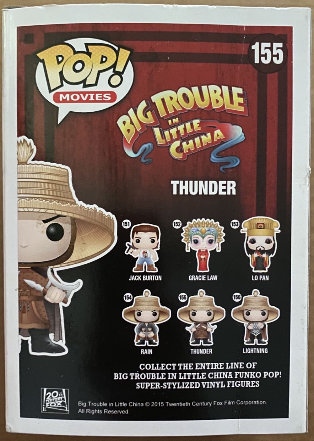 Thunder - Funko (Big Trouble In Little China) action figure collectible [Barcode 849803048082] - Main Image 3