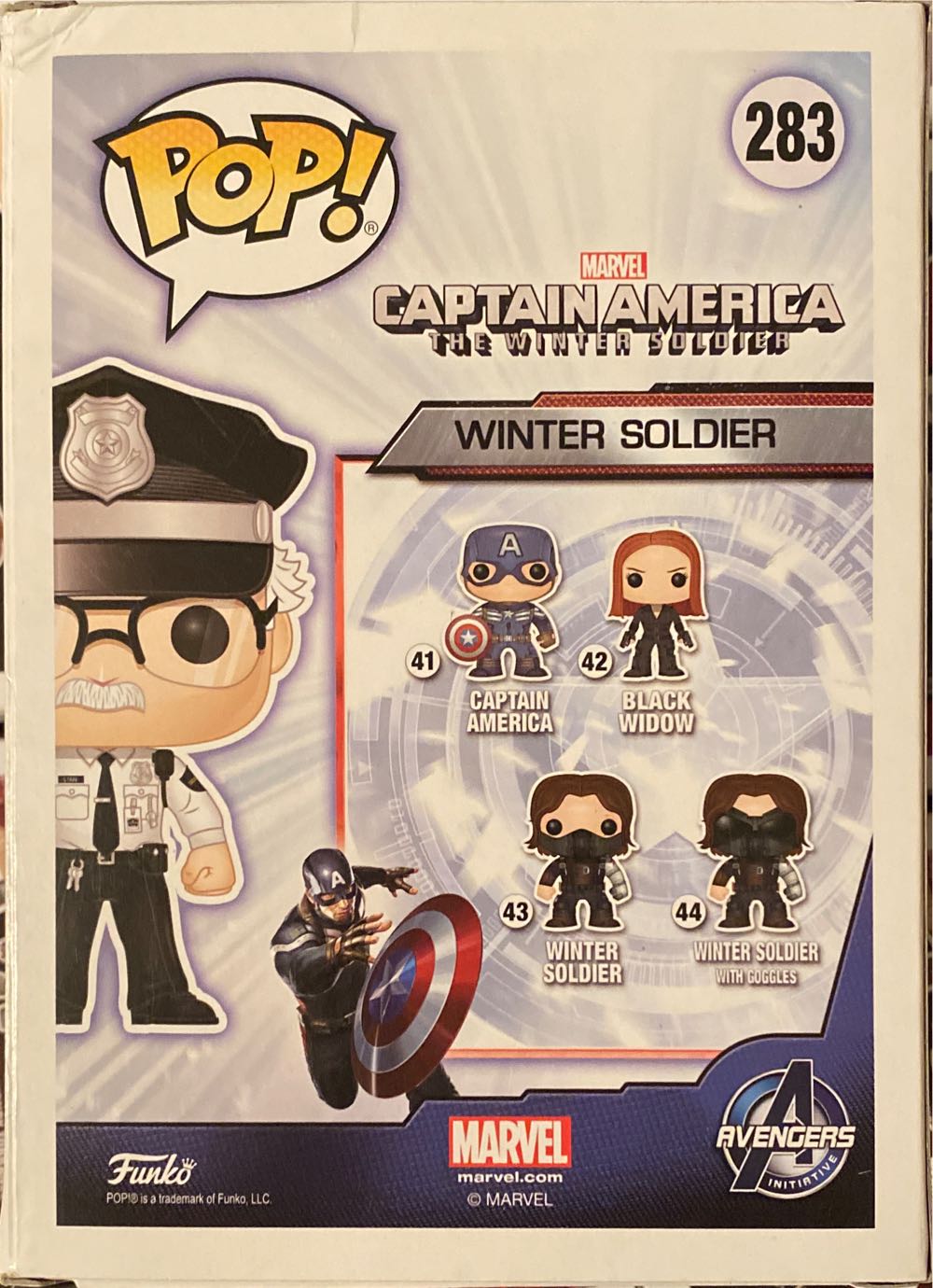 Pop! Movies (Captain America The Winter Soldier): #283 Stan Lee - Funko (Captain America The Winter Soilder) action figure collectible - Main Image 2