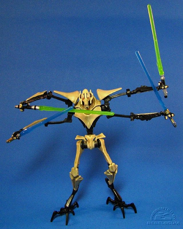 General Grievous - Star Wars (The Clone Wars) - Hasbro (Star Wars) action figure collectible [Barcode 653569325833] - Main Image 3