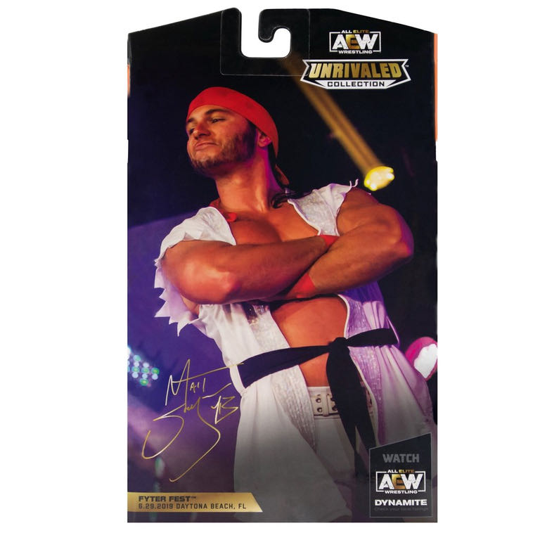 #01 Matt Jackson (as Ryu) - Jazwares AEW (AEW Games Collection) action figure collectible - Main Image 2