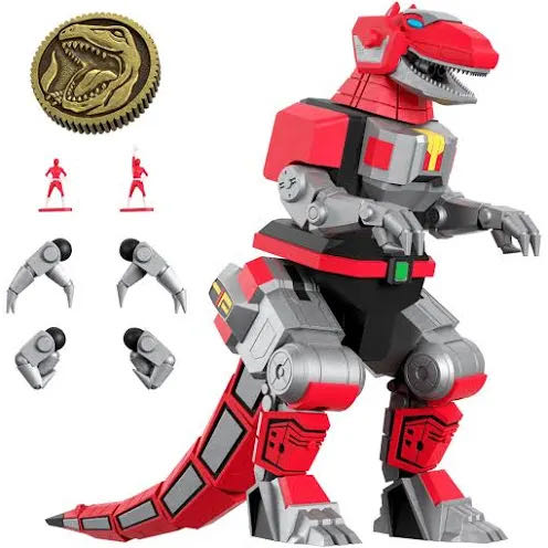 Tyrannosaurus Dinozord - Super7 (Mighty Morphin Power Rangers) action figure collectible [Barcode 840049813021] - Main Image 3