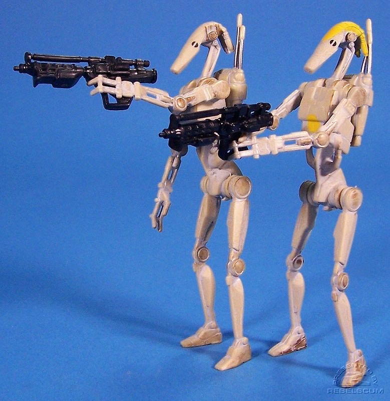 Battle Droids I - Hasbro (Star Wars - 30th Anniversary Collection) action figure collectible [Barcode 653569218173] - Main Image 3