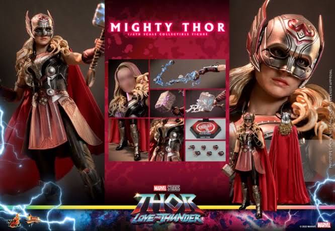 Mighty Thor - Hot Toys (Thor Love And Thunder) action figure collectible - Main Image 4