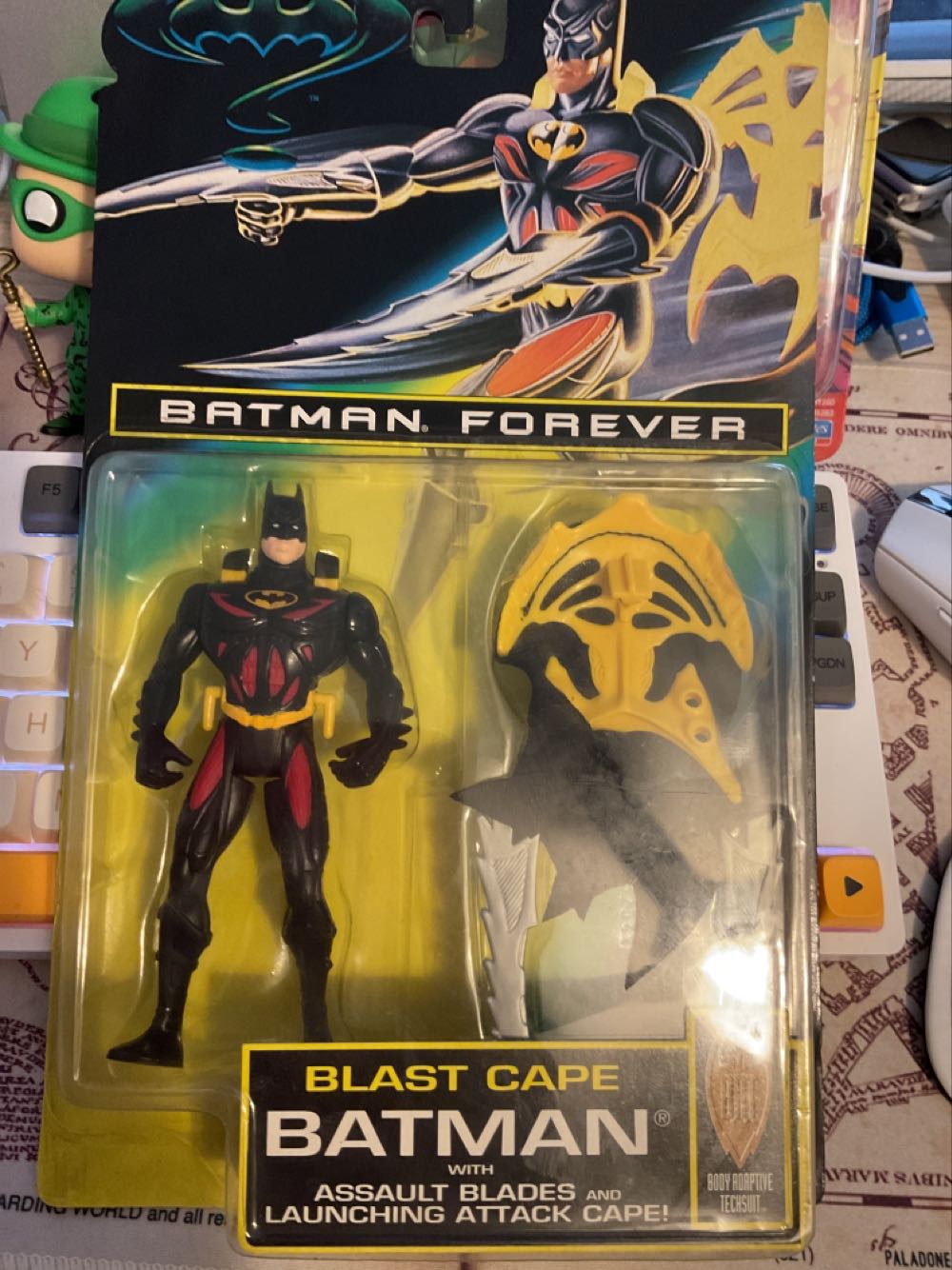 Swimmer Smurf Plastic Figurine in Package 20440 Swim 1996 Diver Swimming Figure