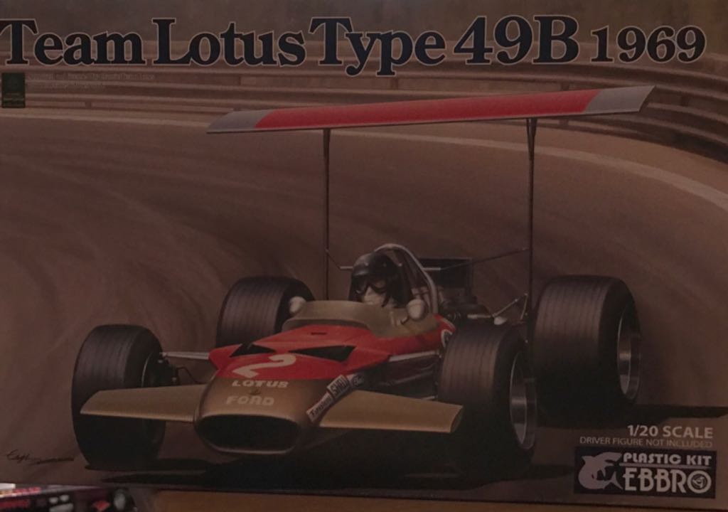 Team Lotus Type 49B 1969 - Ebbro (Race Car) action figure collectible - Main Image 1