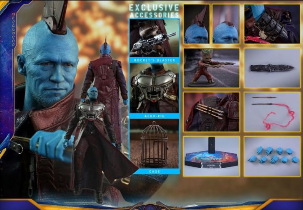 Yondu Deluxe Version - Hot Toys (Guardians Of The Galaxy) action figure collectible - Main Image 2
