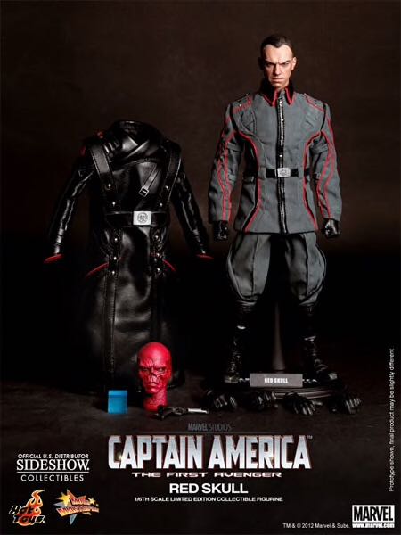 Red Skull - Hot Toys (Captain America The First Avenger) action figure collectible - Main Image 2