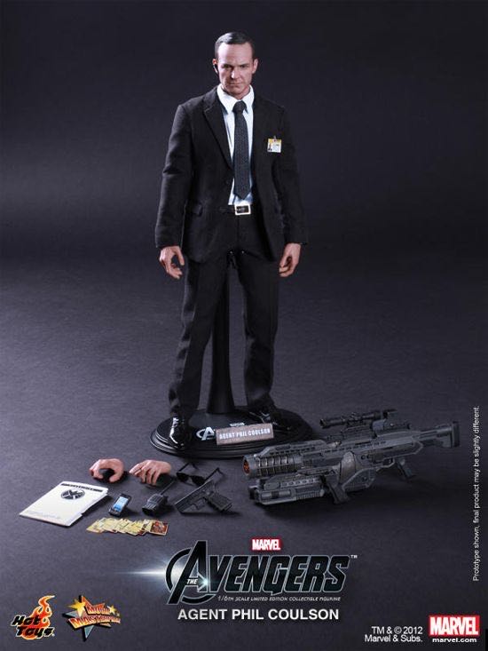 Agent Phil Coulson - Hot Toys (Avengers) action figure collectible - Main Image 2