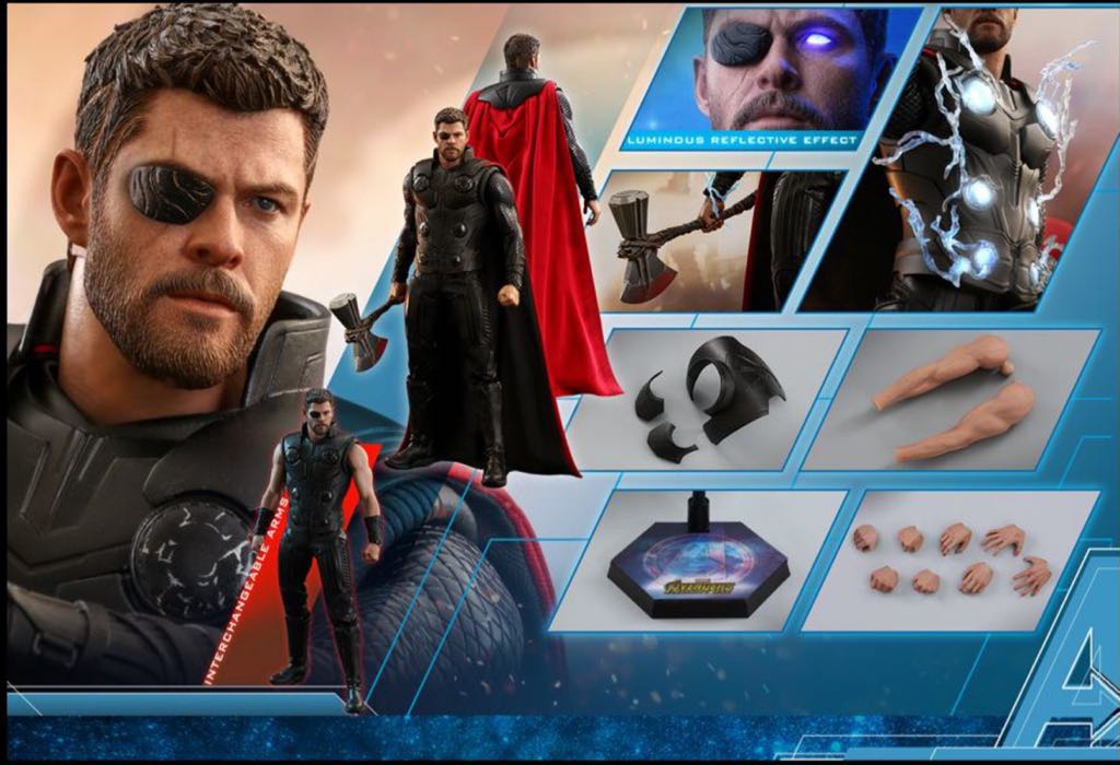 Thor - Hot Toys (Avengers Infinity War) action figure collectible - Main Image 2