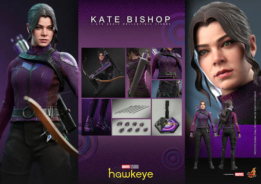 Kate Bishop - Hot Toys (Hawkeye Series) action figure collectible - Main Image 4