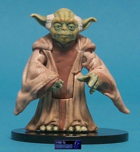 Yoda with Jedi Council Chair  - Hasbro (star wars episode 1 the Phantom Menace) action figure collectible [Barcode 076281840864] - Main Image 2