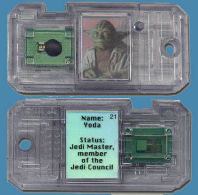 Yoda with Jedi Council Chair  - Hasbro (star wars episode 1 the Phantom Menace) action figure collectible [Barcode 076281840864] - Main Image 4