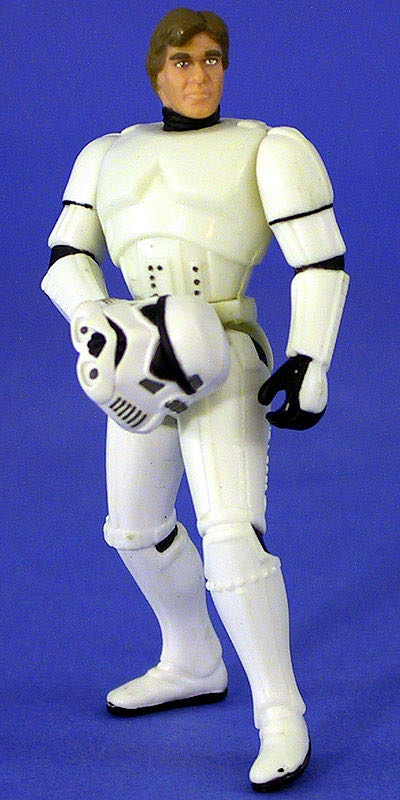 Han Solo (Stormtrooper Disguise, Mail Away) - Hasbro (Star Wars - Power Of The Force) action figure collectible - Main Image 2