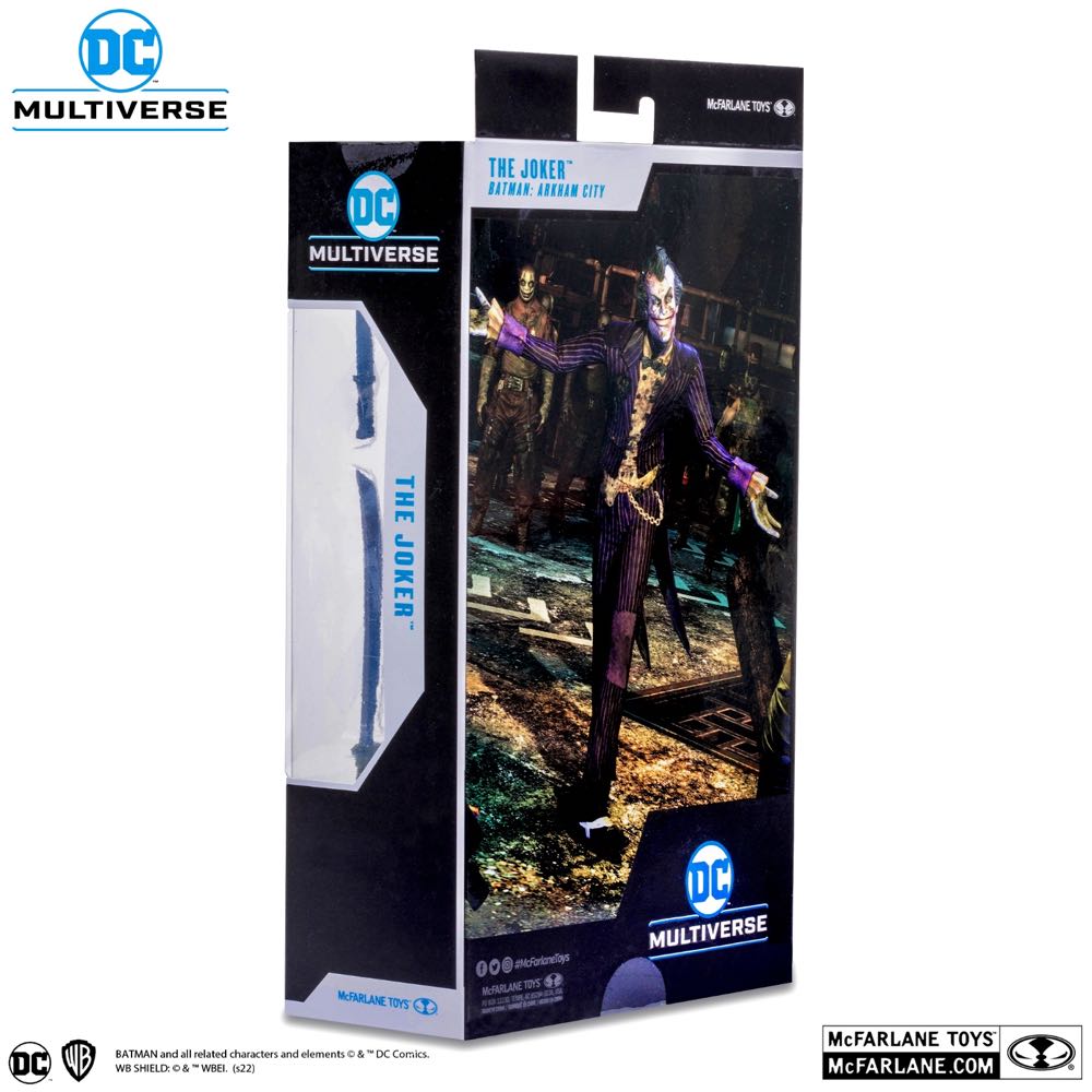 DC Multiverse Batman: Arkham City Series INFECTED JOKER (McFarlane) - Mcfarlane (DC Multiverse) action figure collectible - Main Image 2